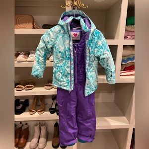 Kids ski Coat and Bib size 6 Spyder & Obermeyer
